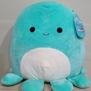 turquoise octopus squishmallow